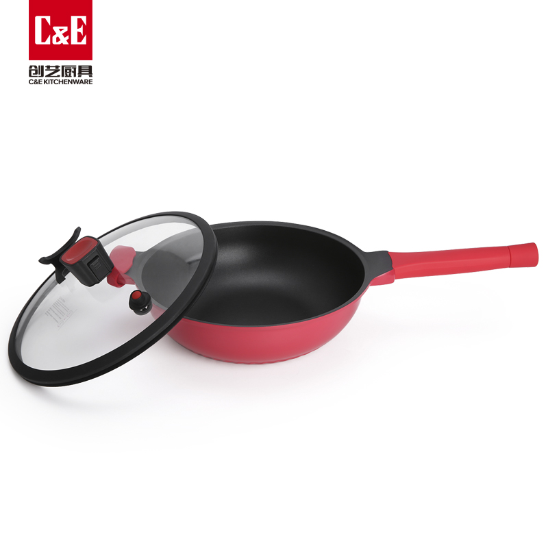 C&E Kitchenware Steam wok with mild pressure